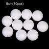 Mini Foam Balls Polystyrene Christmas Ornaments Crafts Christmas Balls  Holiday