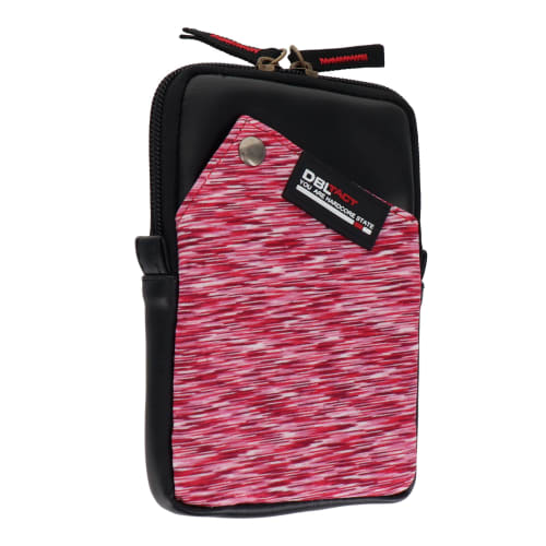 

Sankyo Corporation DBLTACT Spandex Series Multi-Storage Case, Wide, Red, DT-MSKW-KR