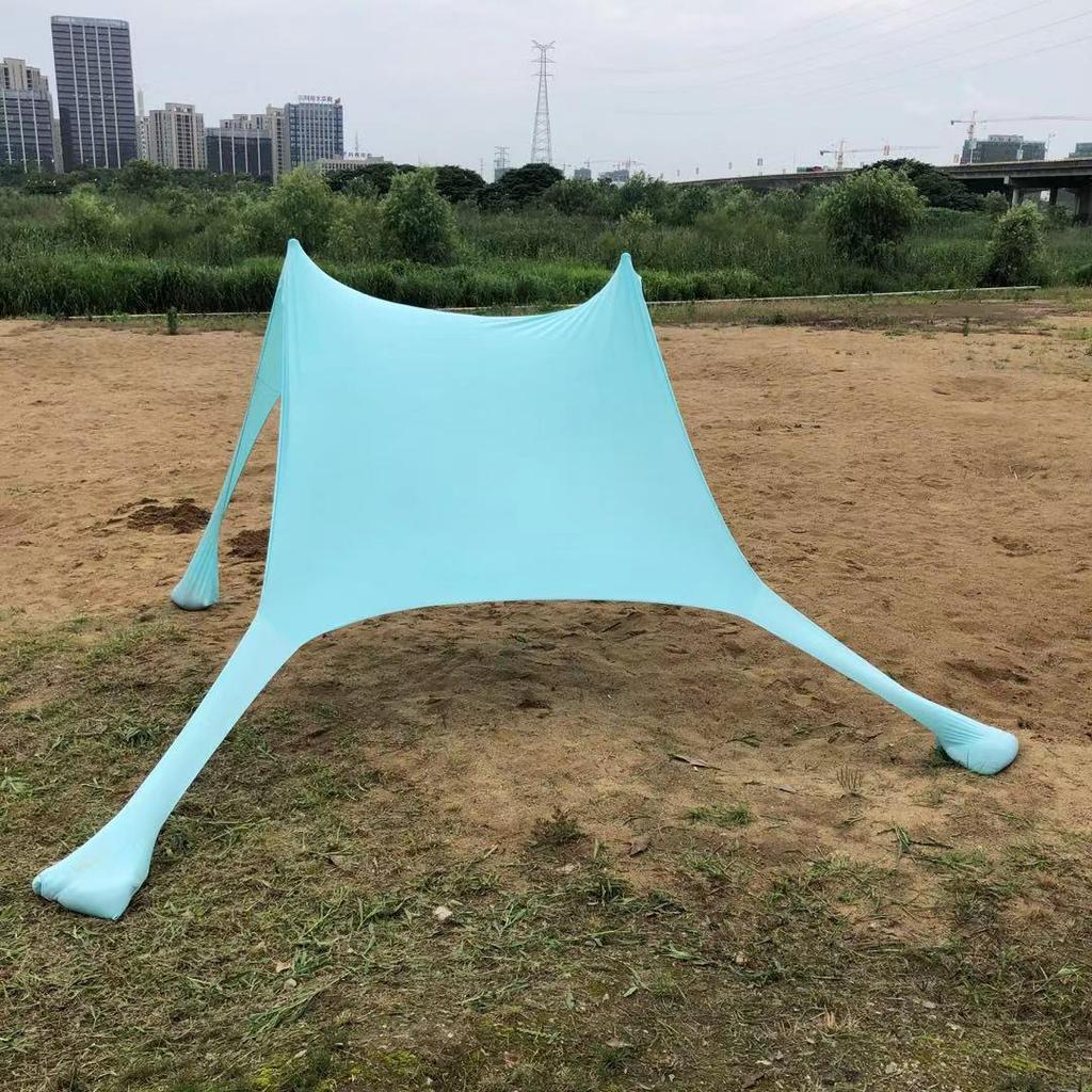 Portable Lycra Beach Sunshade Shelter for Camping and Fishing
