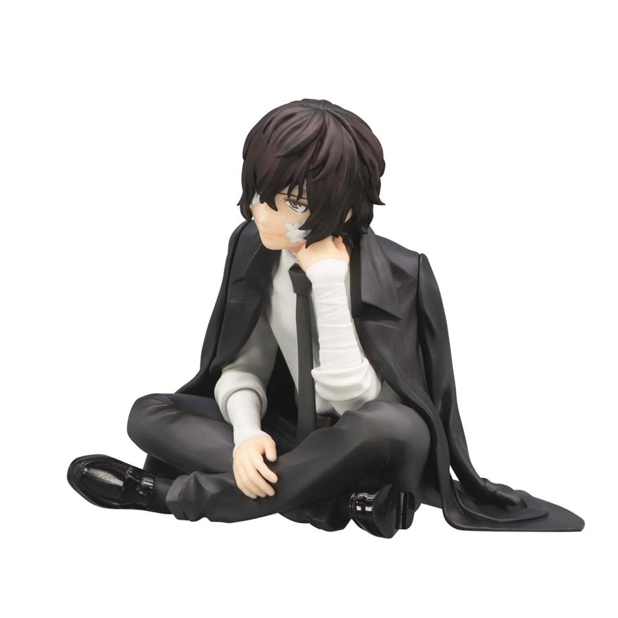 8cm Bungo Stray Dogs Anime Figure Noodle Stopper Dazai Osamu Action Model Nakahara Chuya Figurine Collection Figure Doll Toys Premium Quality