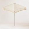 Square Outdoor Sun Umbrella UPF50+ with Water-Fill Base Blocking