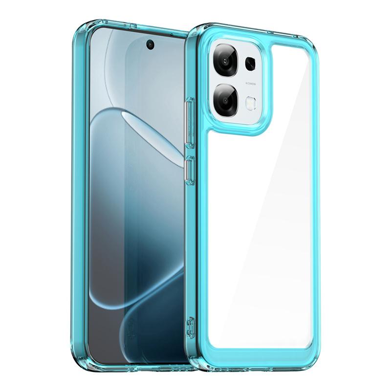 Transparent Colorful TPU Phone Case for OPPO A6 Pro A6x A6s 5G Protective Cover Frame Fundas Coque Capa