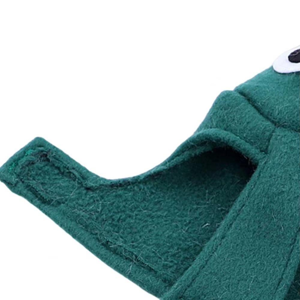 Fastener Tape Pet Bird Clothes Frog Shaped Bird Costume Funny Bird Cloak  Festival
