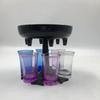 1pc Manual Push- Beverage Dispenser with Stand - No Required Wine & Beer Server for Parties,Weddings, Bars - Washable Drink Dispenser (No Assembly)