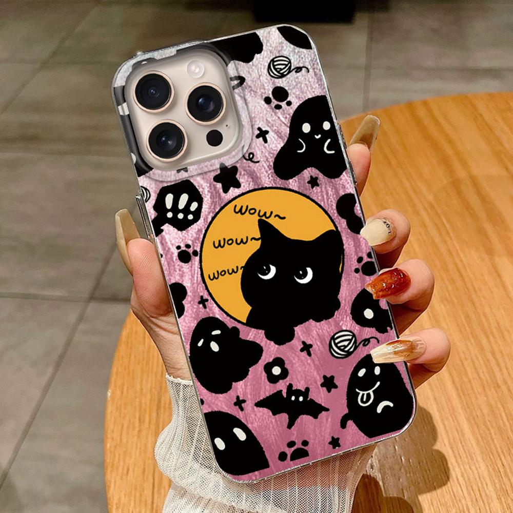 Gradient Colorful Pueple Butterfly For Apple iphone 16 Pro Max 16Plus 16e Cases Cover Soft Phone Case Fundas Silicone Clear Shell Back TPU Bumper