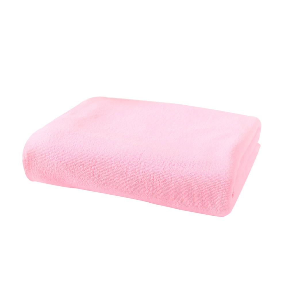 

70x140cm Extra Large Microfiber High Absorption Bath Towel for Beach Travel Light Yellow розовый
