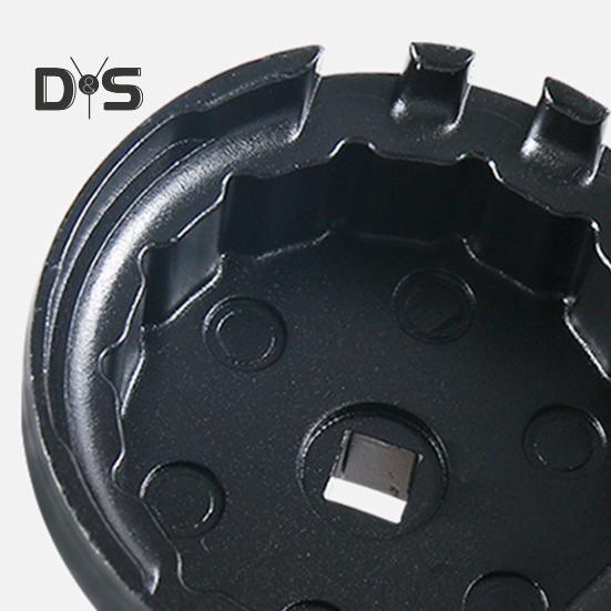 Ölfilterschlüssel, robuster Ölfilterhut-Entfernungssteckschlüssel, Kartuschen-Ölfiltergehäuseschlüssel für Camry, Honda