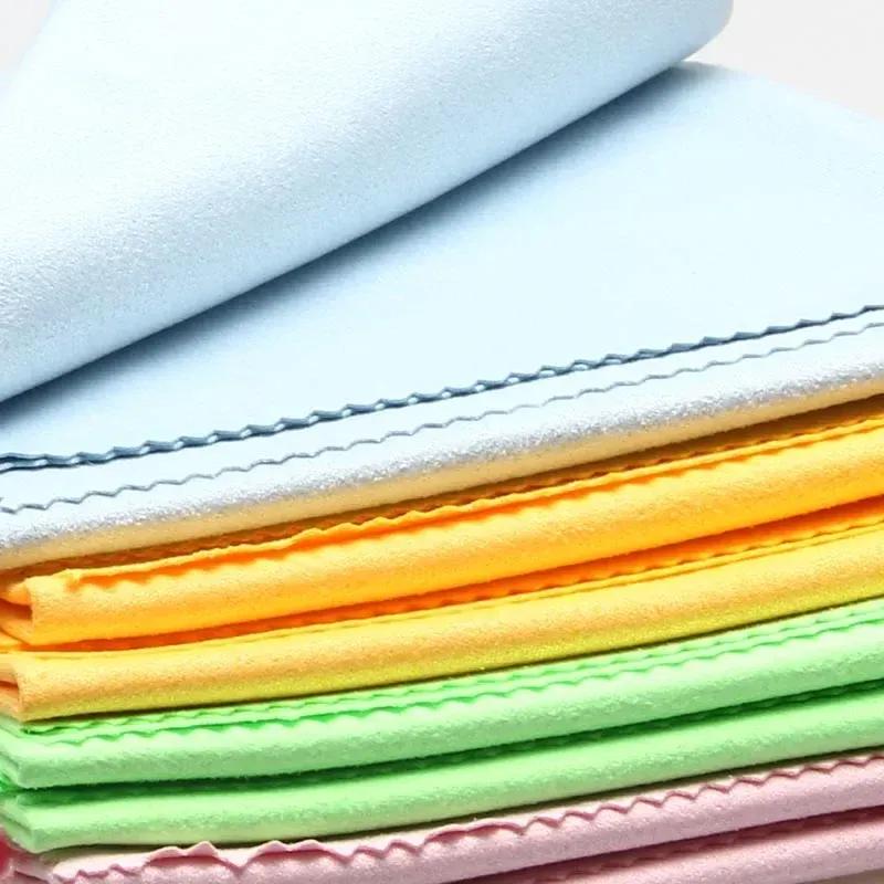 5pcs Big Eyeglasses Cloth 40*40cm Cleaning Clohts Microfiber Glasses Cleaning Cloths Camera Lens Mobile Phone Screen Cloth