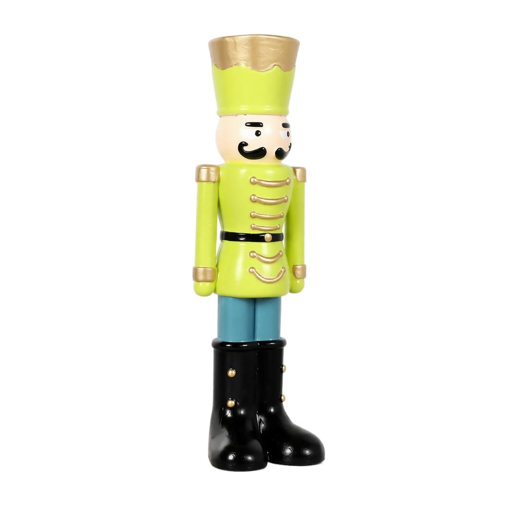 Christmas Soldier Candle Holder - Holiday Decorative Ornament for Home Decor
