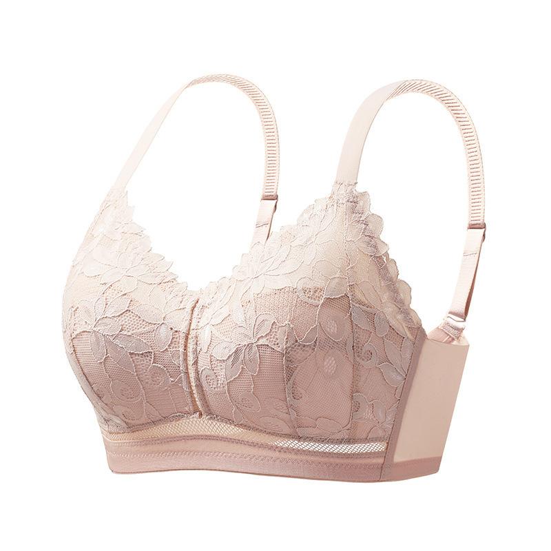 

Новое женское нижнее белье, легкие и тонкие летние бюстгальтеры, тонкие фасоны, двойная грудь, большой размер, непровисающая полная чашка. 34/75B розовый