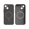 NEYAA Apple iPhone 15 Case Full Coverage Ultra-Thin Magsafe Magnetic Charging Liquid Silicone Shockproof Simple Unisex Graphite Black