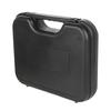 Strong Plastic Microphone Travel Case with Shock Absorbing Interior & Secure Locking Mechanism for Device Transportation