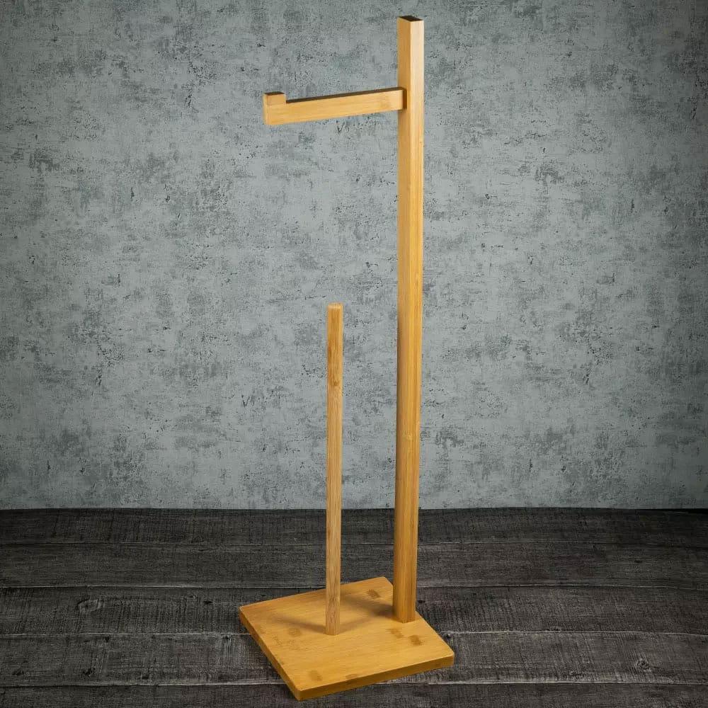 Bambu toalettpappershållare KINGHOFF KH-1692