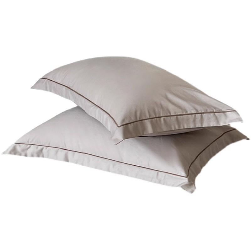 100% Cotton Pillowcase 48x74cm Hotel Grade Long Staple Xinjiang Sateen Weave Single Pack