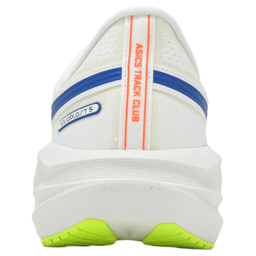 ASICS NOVABLAST 5 Abrasion Resistant Breathable Support Long Distance Running Sprint Running Shoes Women's White Sneakers 1012B909-100