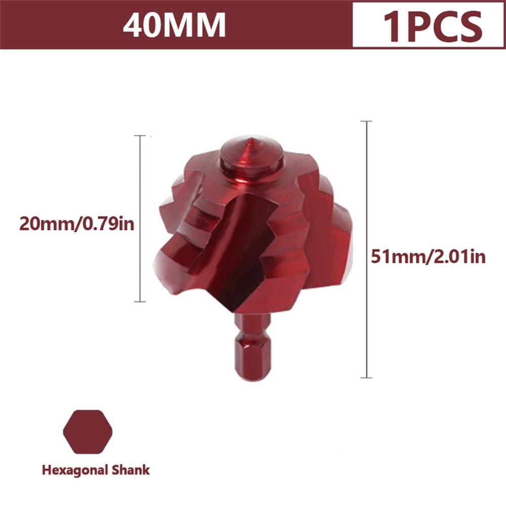 3Pcs PPR Lifting Stepped Drill Bit Hexagon Shank Water Pipe Connection Tool 20/25/32/40/50/63mm Stepped Drill Bit Drilling Tools
