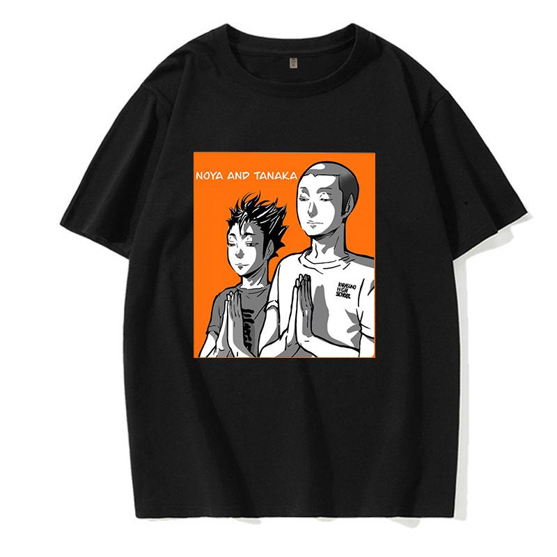 Unisexga Oya Oya Oya Tshirt Haikyuu T Shirt Kuroo Japanese Anime Shirt Fly High Tees Cool Karasuno Cartoon Tshirt Tops Unisex