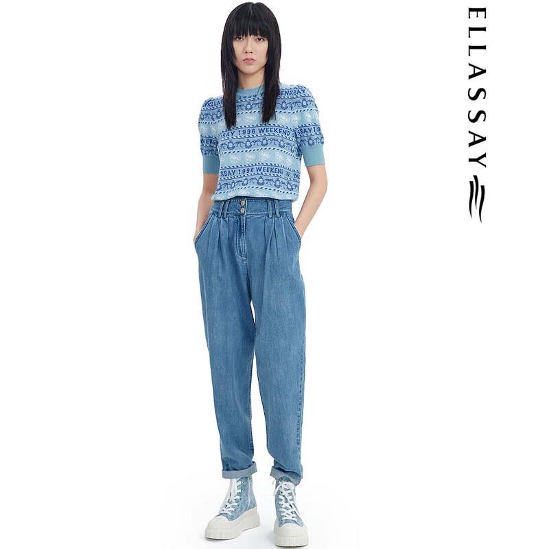 ELLASSAY Women's Nautical Knit Sweater EWW331M02600