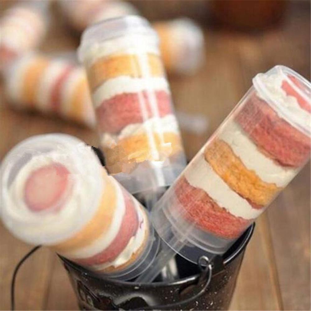 New 2pcs Baking DIY Cake Pusher Tube Ice Cream Pusher Push Barrel Kitchen Accessories Tools Household Kitchen Cooking Tool