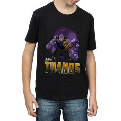 Camiseta de Algodão Thanos para Meninos