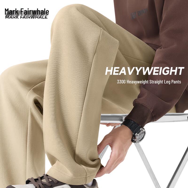 

Mark Fairwhale Men s 2025 Autumn Heavyweight Straight-Leg Sweatpants 3XL