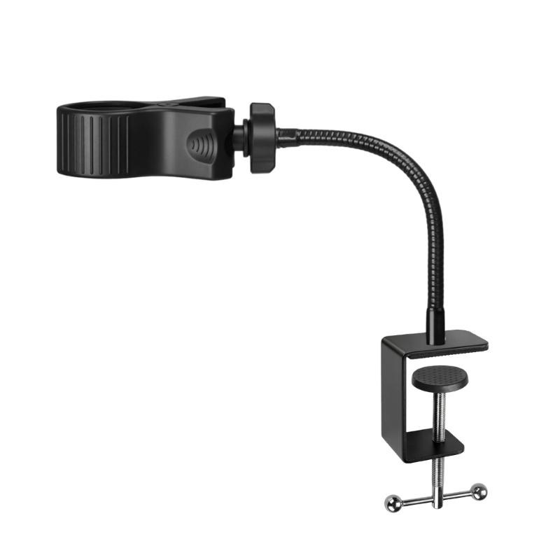 Flexible Gooseneck Microphone Stand Arm 4 Optional Lengths for Precise Stable Positioning in Recording Streaming