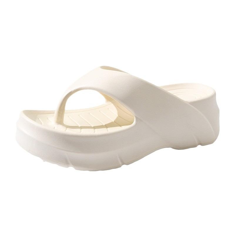 New Spring EVA Flip-flops Women's Wear Simple Fashion Versatile Heightening Thickening Beach Summer Sandals