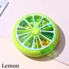 3/2/1Pc Mini Portable Travel Vitamin Pill Box Cases Container Organizer Storage Tablet 7 Days 7 Grids Pills Medicine Fish Oils