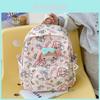 Adorable My Melody Nylon Backpack For Girls Cute Cartoon School Bag For Kindergarten