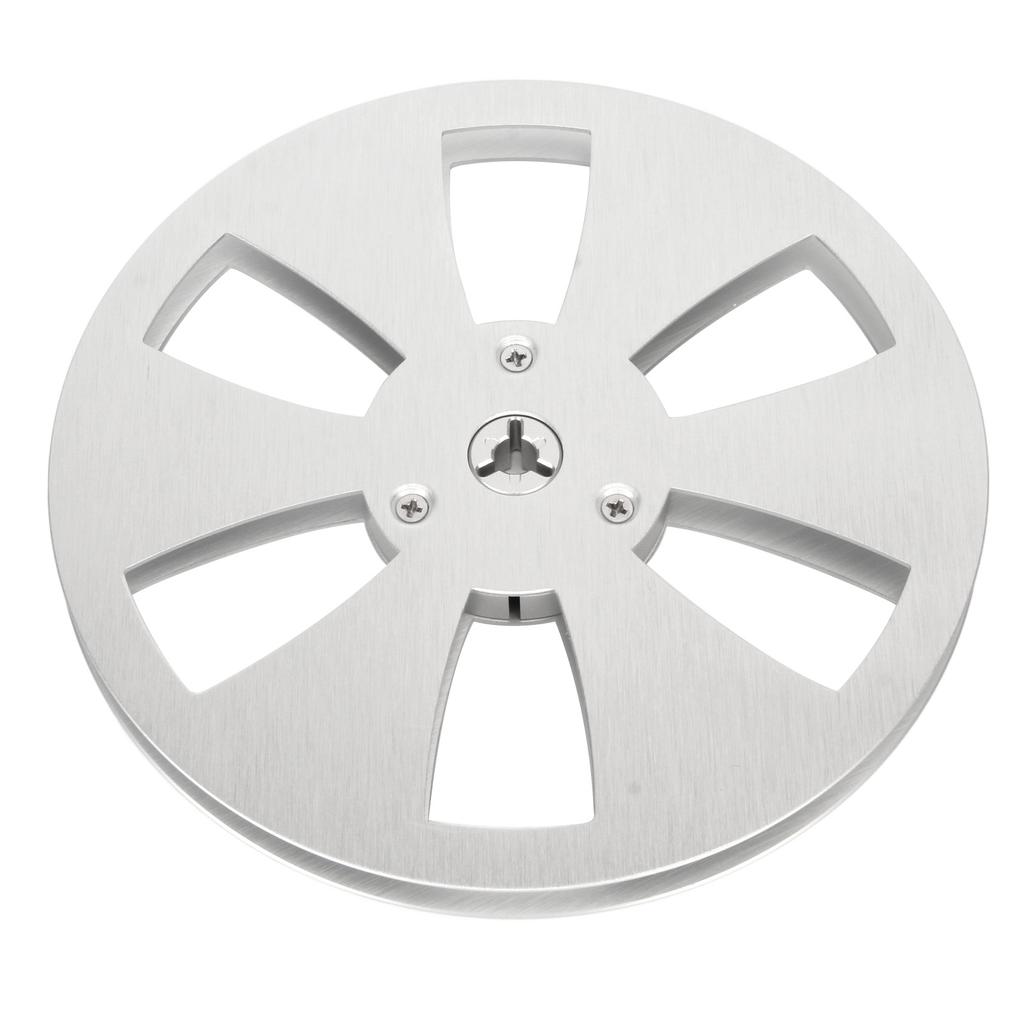 1 4 7 Inch Empty Reel Aluminum Alloy 6 Hole Open Reel Sound Tape Empty Reel Opening Machine Part