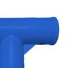 Premium Rust Resistant Pool Hose Adapter 40 Mm Straight Tee T Shaped Coupling PP Sturdy Three-Way Tee Joint for INTEX 28273 Pump