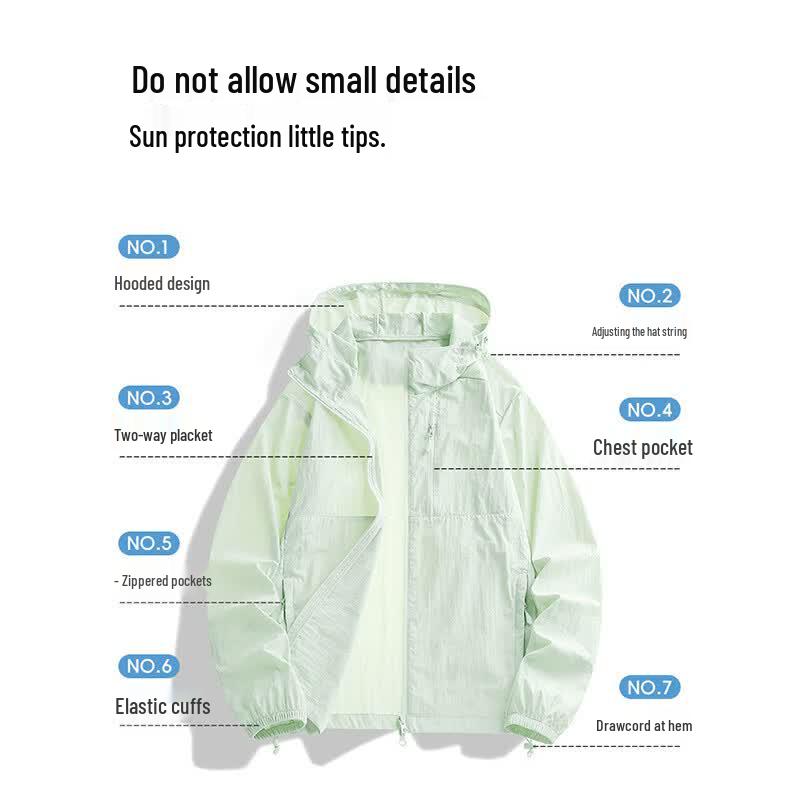 MULINSEN Women's Ice Silk UPF50+ Hooded Sun Protection Jacket