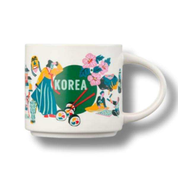 

Starbucks Korea Discovery Korea Mug 414ml - Iconic Korean Landmarks & Culture Collector s Edition 414ml