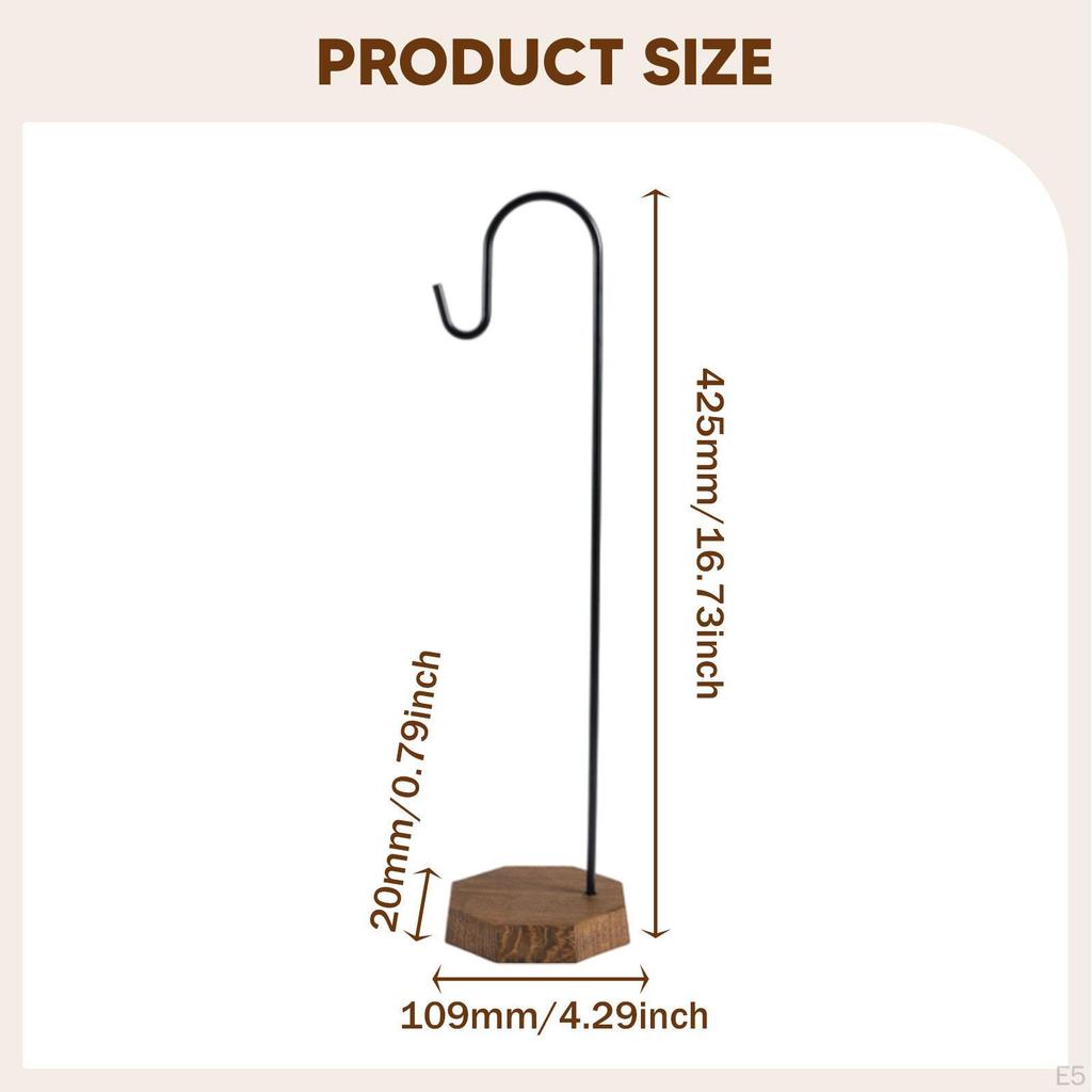 Wind Chime Holder Calligraphy Brush Hanger Drawing Hanging Stand for Tea Room