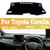 For Toyota Corolla E140 E150 E160 E170 E180 E210 2006~2026 E 210 Hybrid Car Dashboard Sun Shade Anti-UV Non-slip Mat Accessories