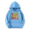 Child Fashion Lightweight Long Sleeve Pullover With Pockets  Print Hoodie