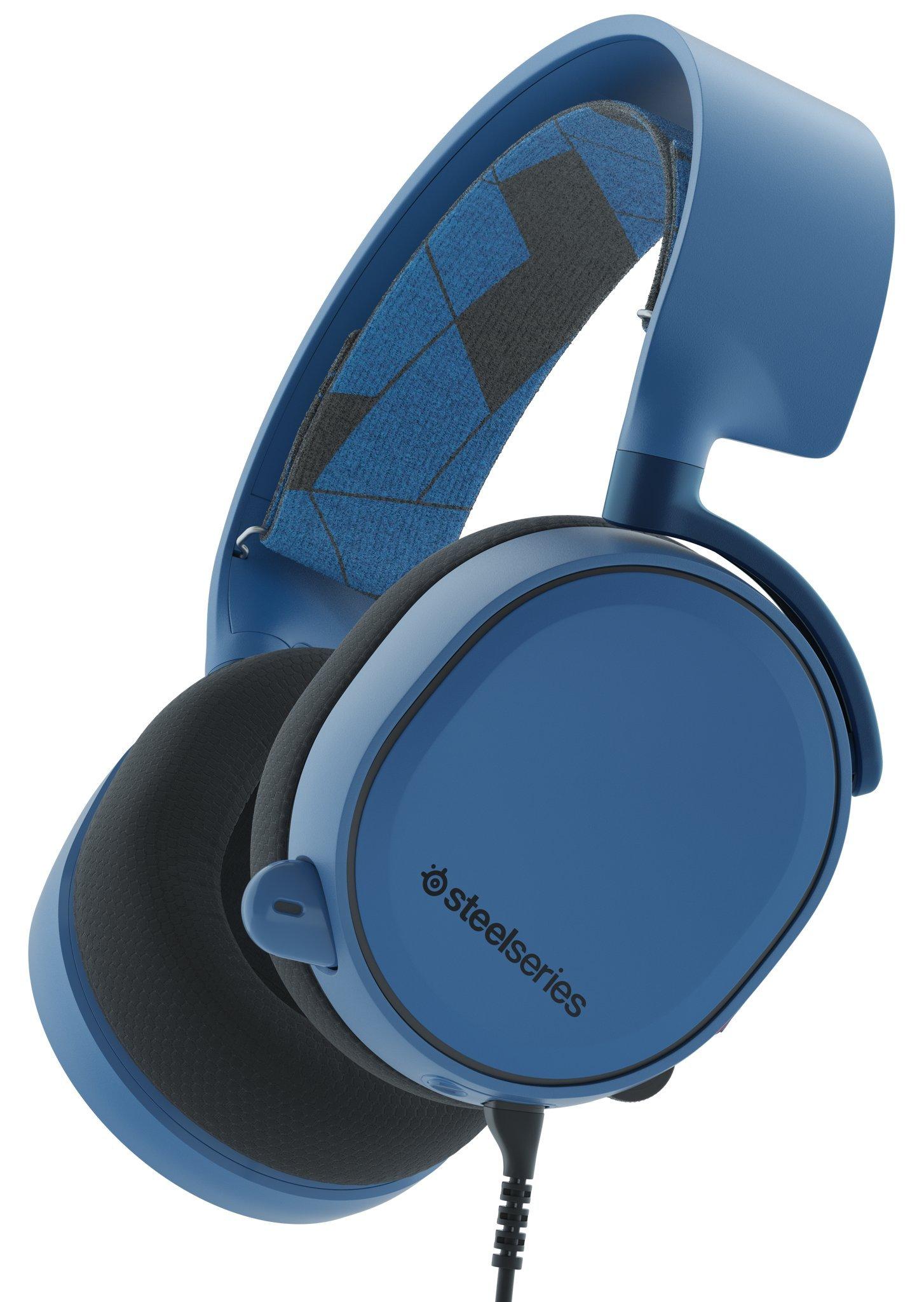 

Игровая гарнитура SteelSeries Arctis 3 Boreal Blue Закрытого типа (Код товара 61436) синий