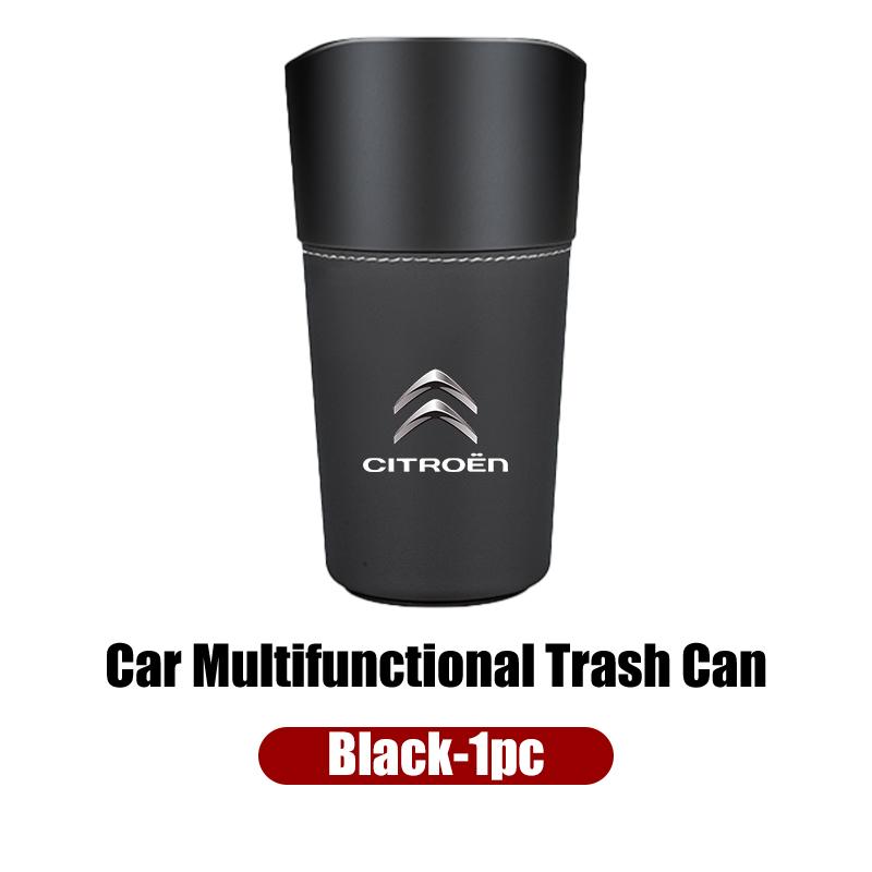 Auto Multifunktion Leder Wasserbecherhalter Aufbewahrungsbox Eimer Für Citroen C4 C3 C5 C1 C2 Berlingo Celysee Cactus Picasso Aircross
