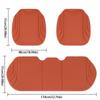 Latex Seat Protector Pad Breathable Seat Protection Car Interior Accessories  Rear Seat