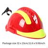 Sicherheitshelm verstellbar mit Taschenlampenhalter Kopfschutz Helm für Bergsteigen