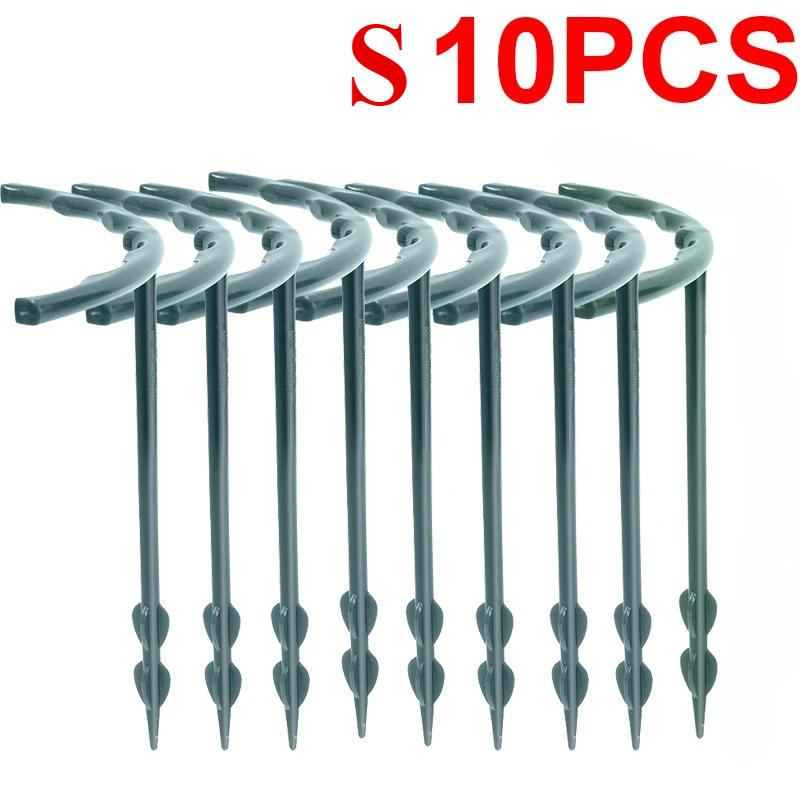 2-12Pcs Plastic Support Pile Stand Plant Support Pile for Flowers Greenhouses Arrangement Fixing Rod Holder Gardening Tools