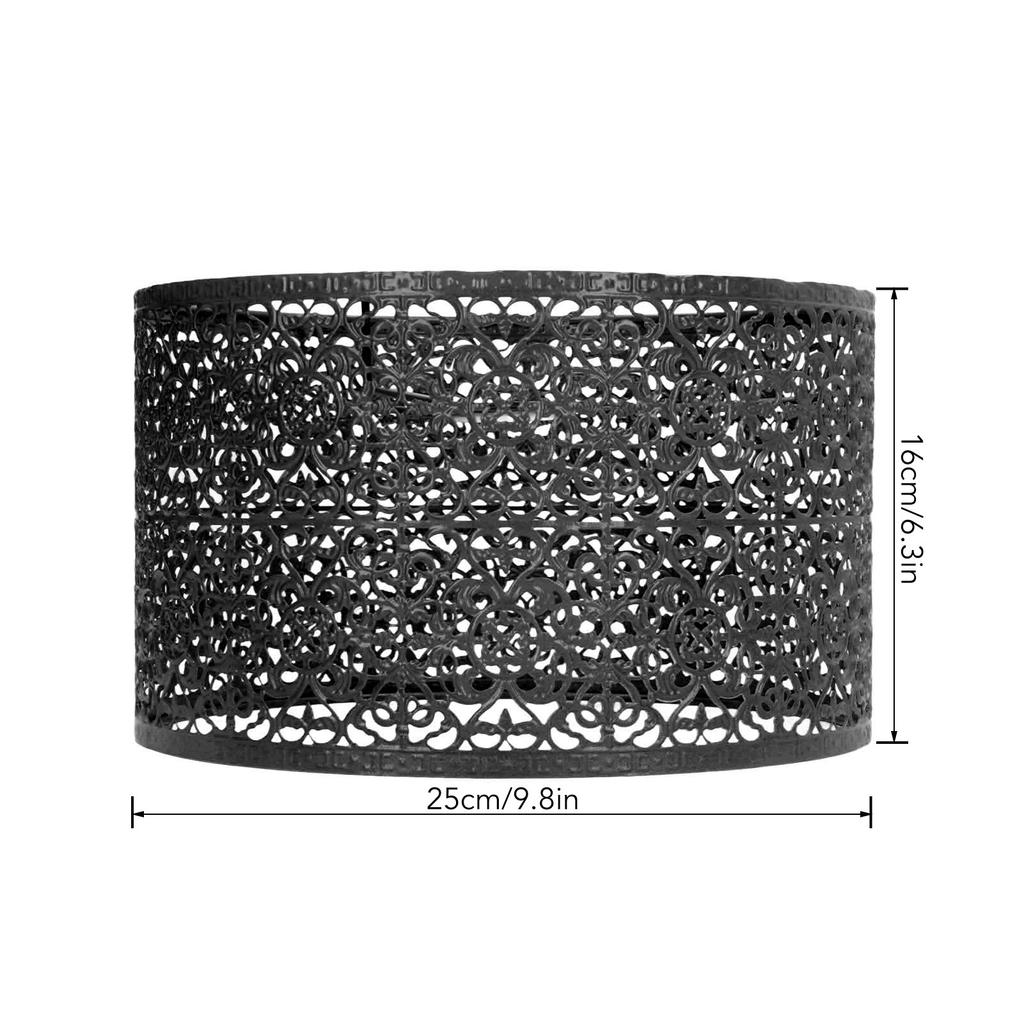 Lamp Shade Hollow Out Metal Lampshade E27 E14   Use Good Heat Dissipation Exquisite Lamp Cover