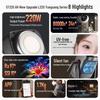 Jinbei EF220 Upgrade: JL220 220W LED Studio Light for Photography & Broadcast