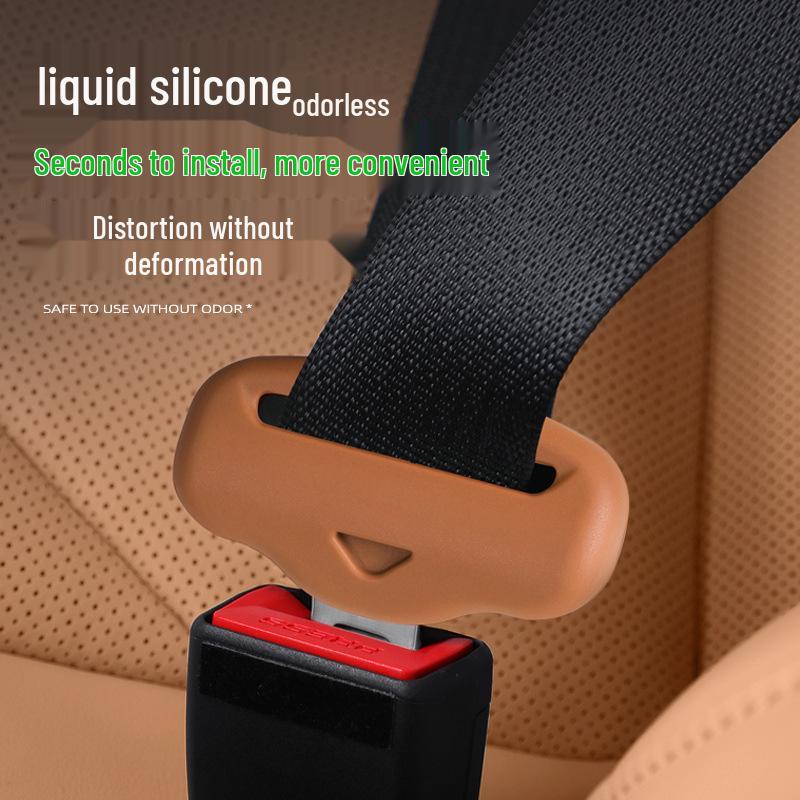 XPeng GX Seat Belt Buckle Silicone Protective Cover - Anti-collision & Anti-scratch Accessories