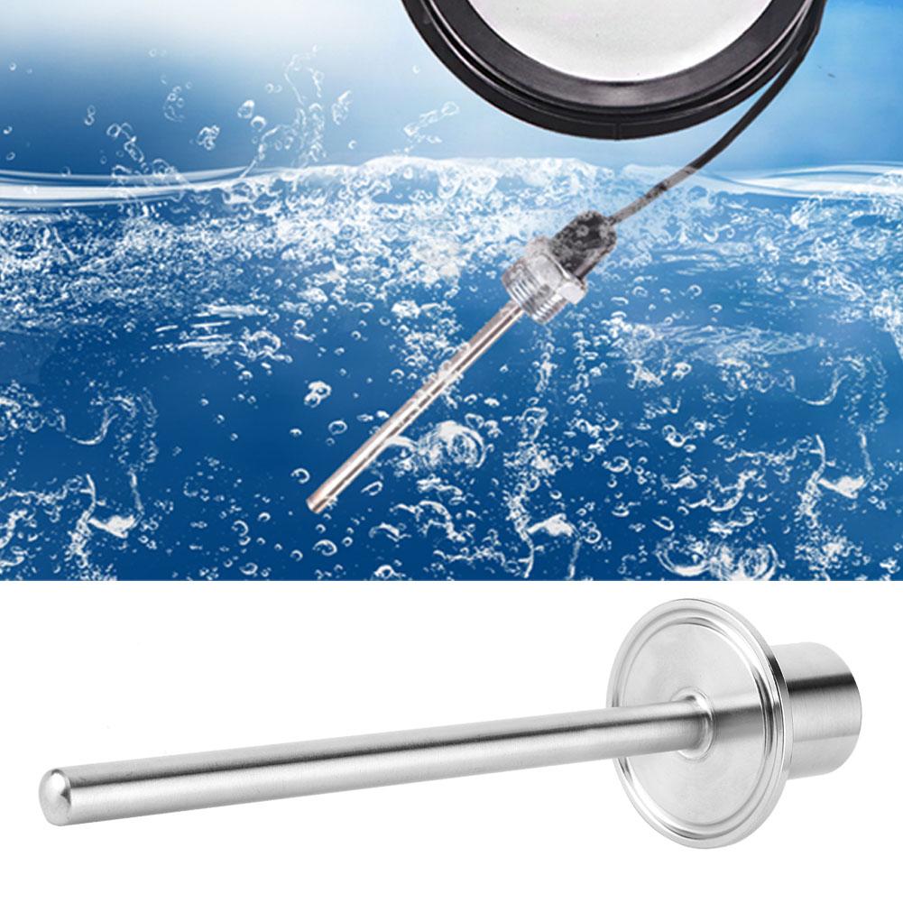 Homebrew 304 Stainless Steel Thermowell Female Thread 1/2in NPT Beer Brewing Accessory