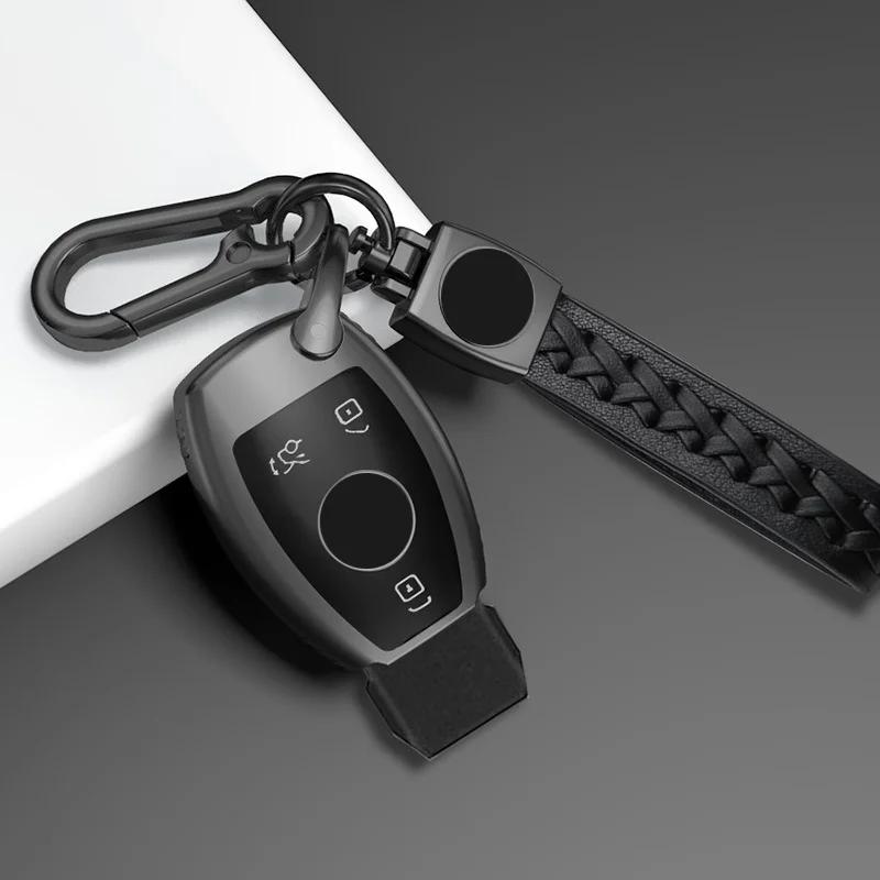 Tpu For Mercedes Benz W203 W204 W212 C180 Glk300 Cls Clk Cla Slk C S E Class Remote Car Key Case Cover Fob Bag Holder Keychain