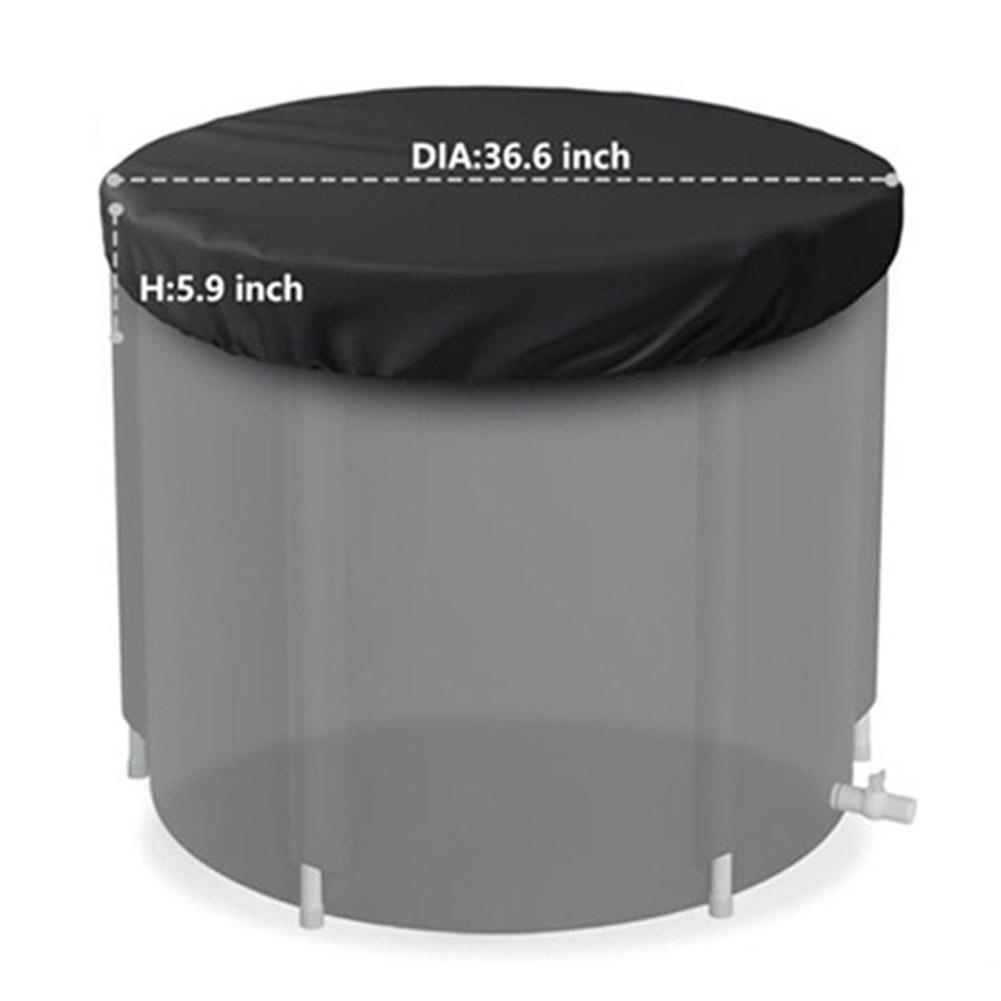 For Outdoor Use Ice Water Therapy 36.6x36.6x5.9 Inches Portable Bathtub Cover Protective Cover Versatile Design
