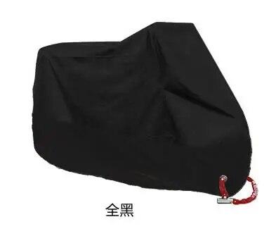 190T Motorcycle Cover Waterproof All Season Dustproof UV Protection Motorbike Cover Multiple Colors