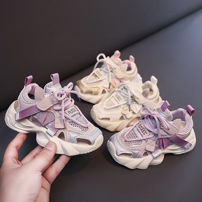 Jungen Mädchen Sneaker Ausgehöhlt Kinder Laufschuhe Rutschfest Weiche Sohle 2025 Sommer Neu Kinder Sportschuhe Mesh Atmungsaktiv