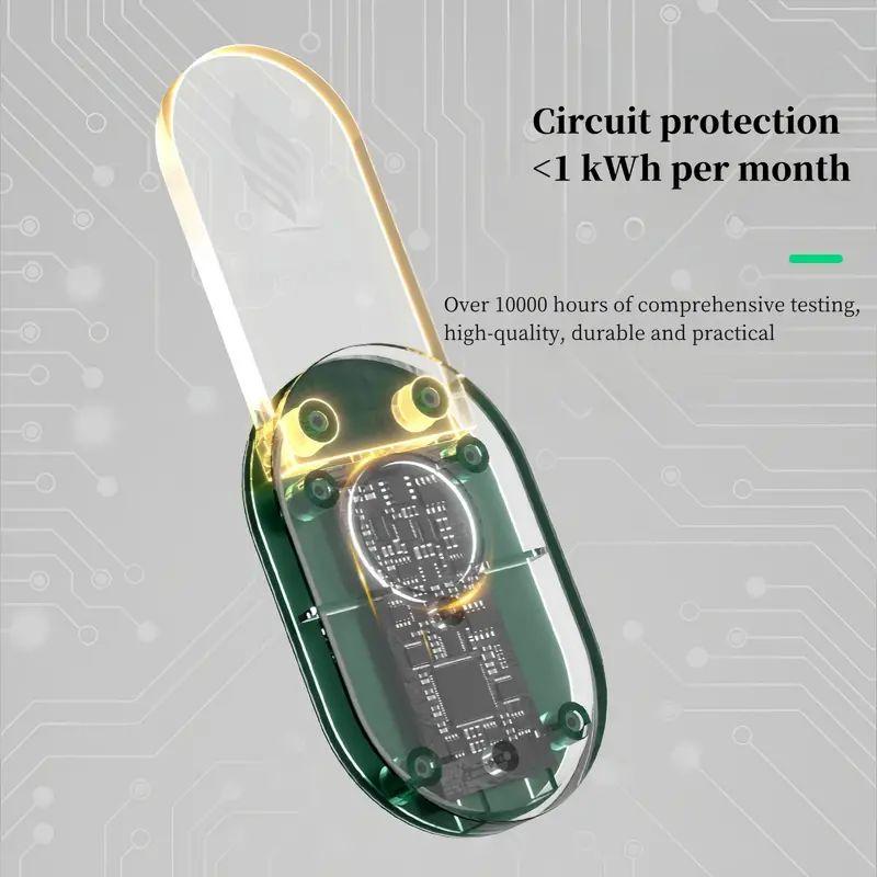 LED Night Lights USB Ultrasonic Mosquito Repellent Portable For Hotel Kitchen Office Intelligent Variable Frequency Mite Removal
